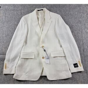 Todd Snyder Linen Twill Sutton Jacket Blazer size 36R White NWT $598